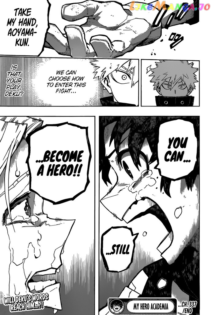 Boku No Hero Academia chapter 337 - page 18