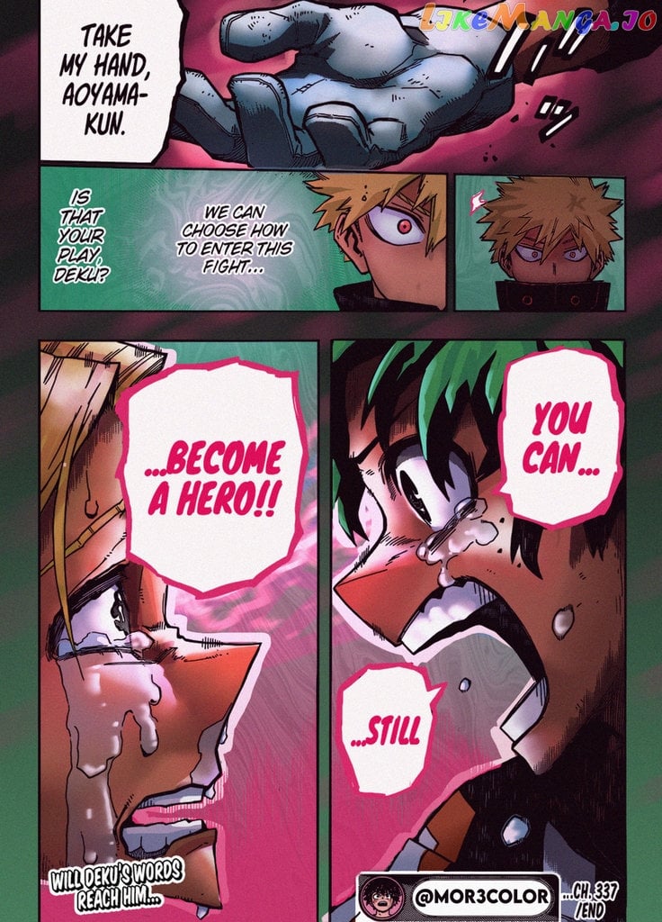 Boku No Hero Academia chapter 337 - page 19