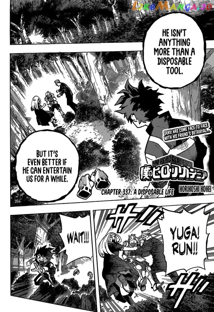 Boku No Hero Academia chapter 337 - page 3