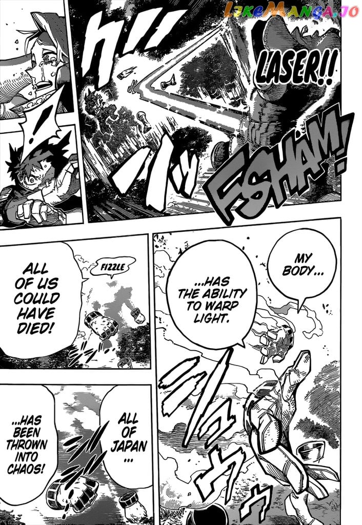 Boku No Hero Academia chapter 337 - page 8