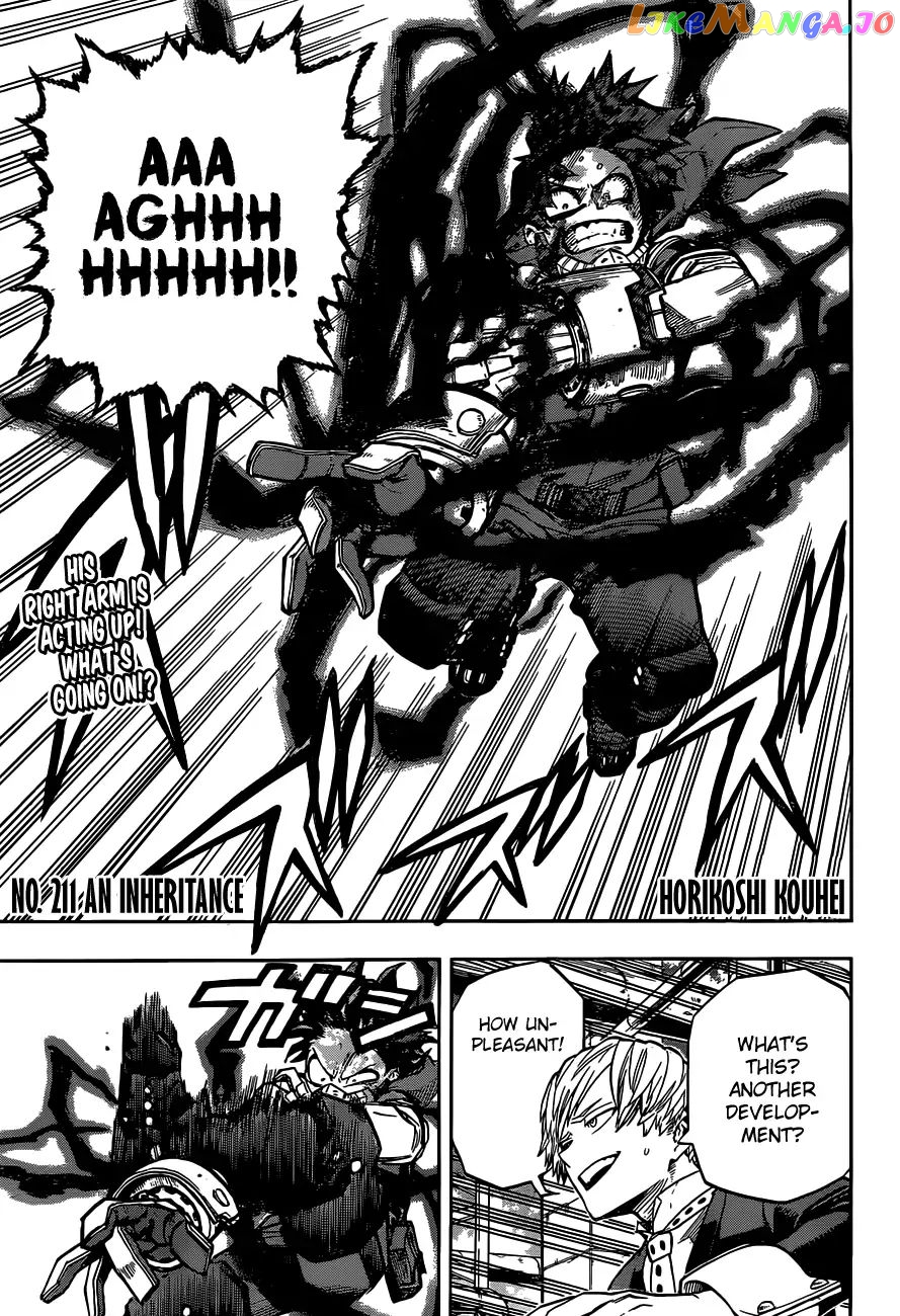 Boku No Hero Academia chapter 211 - page 4