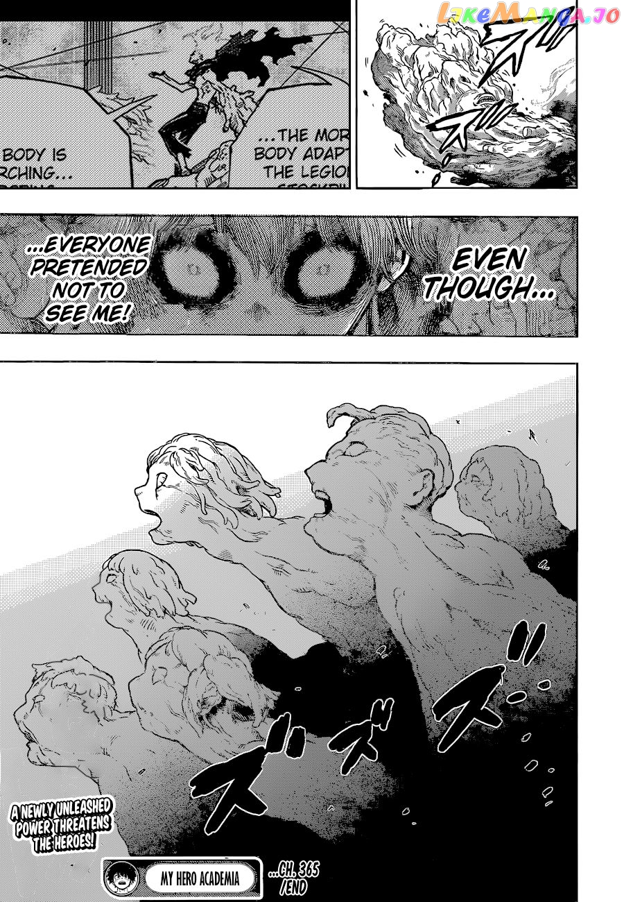 Boku No Hero Academia chapter 365 - page 13