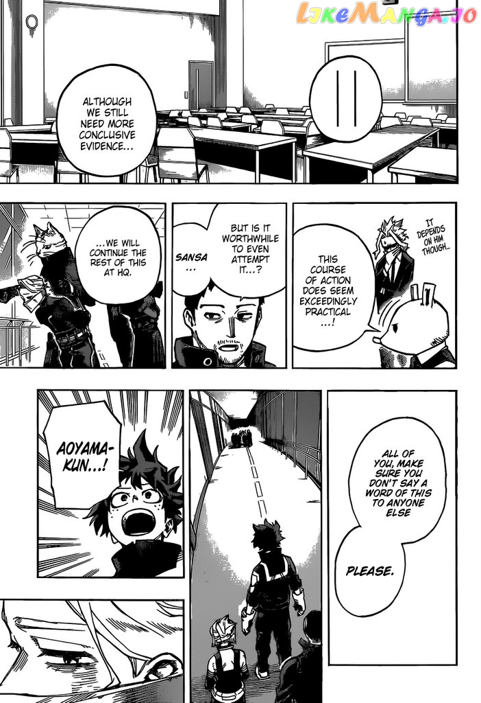 Boku No Hero Academia chapter 338 - page 11