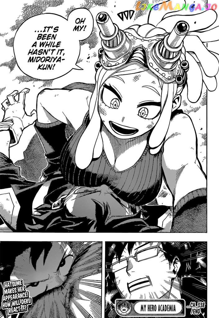 Boku No Hero Academia chapter 338 - page 15