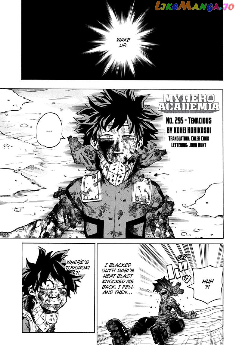 Boku No Hero Academia chapter 295 - page 1