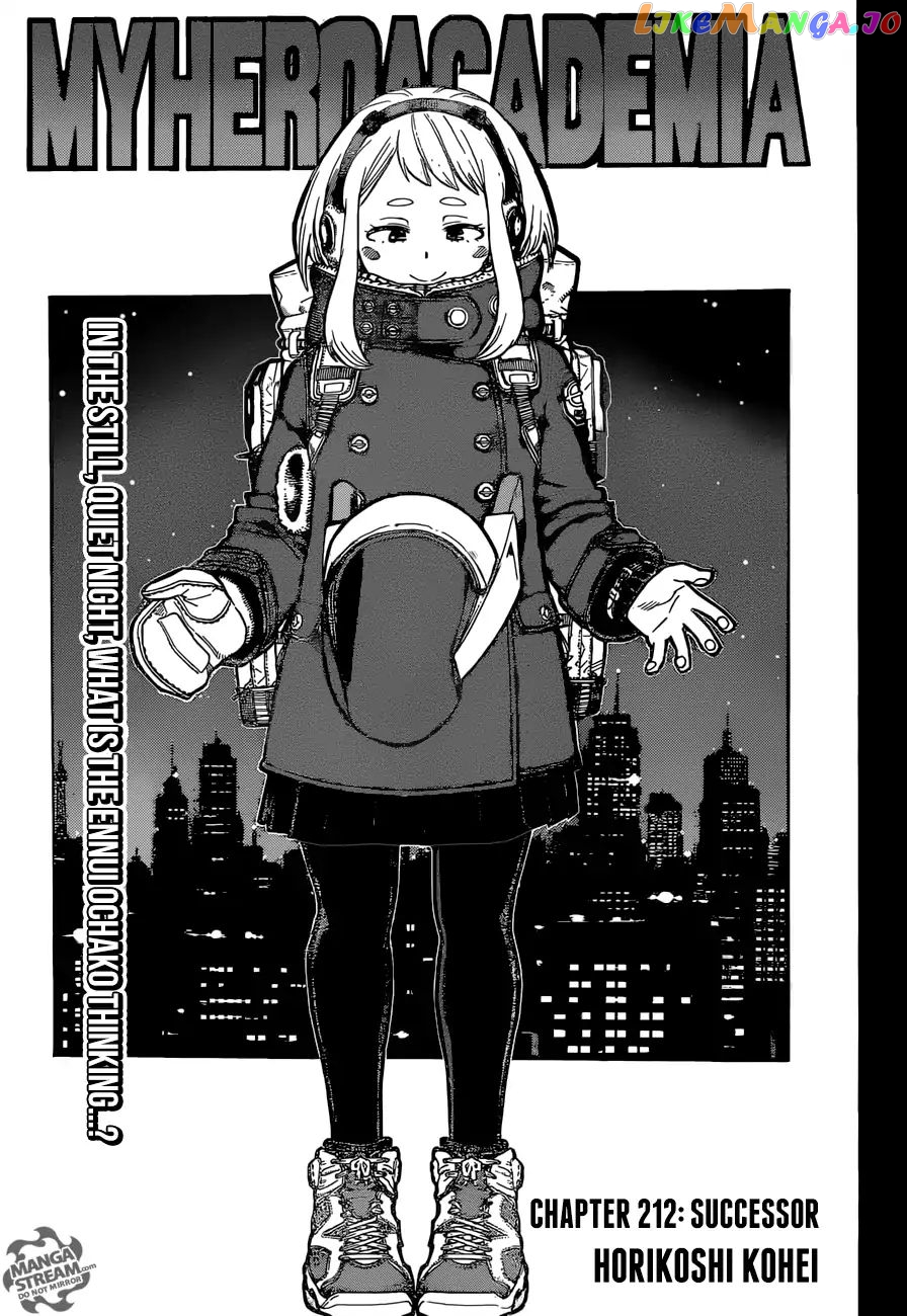 Boku No Hero Academia chapter 212 - page 1