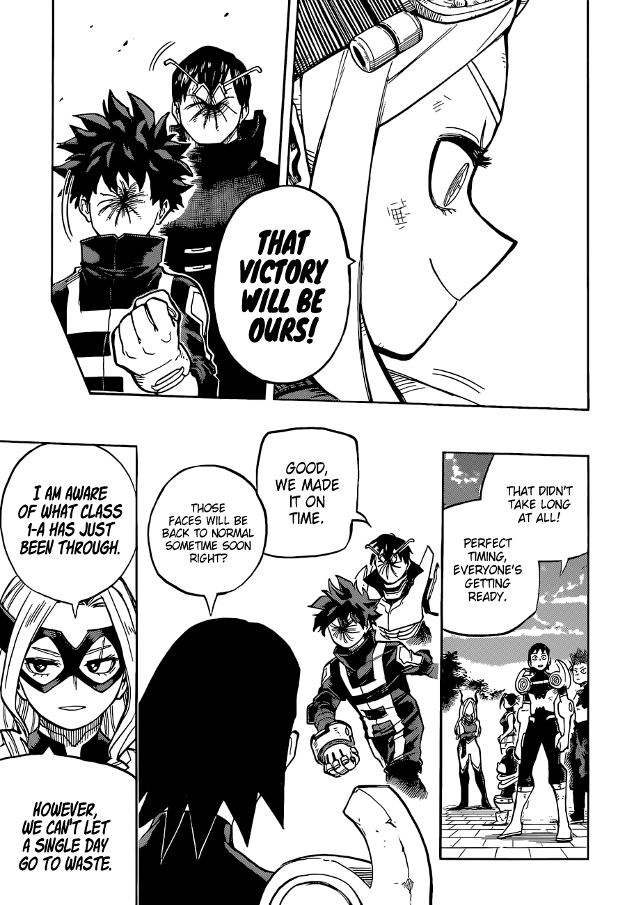 Boku No Hero Academia chapter 339 - page 13