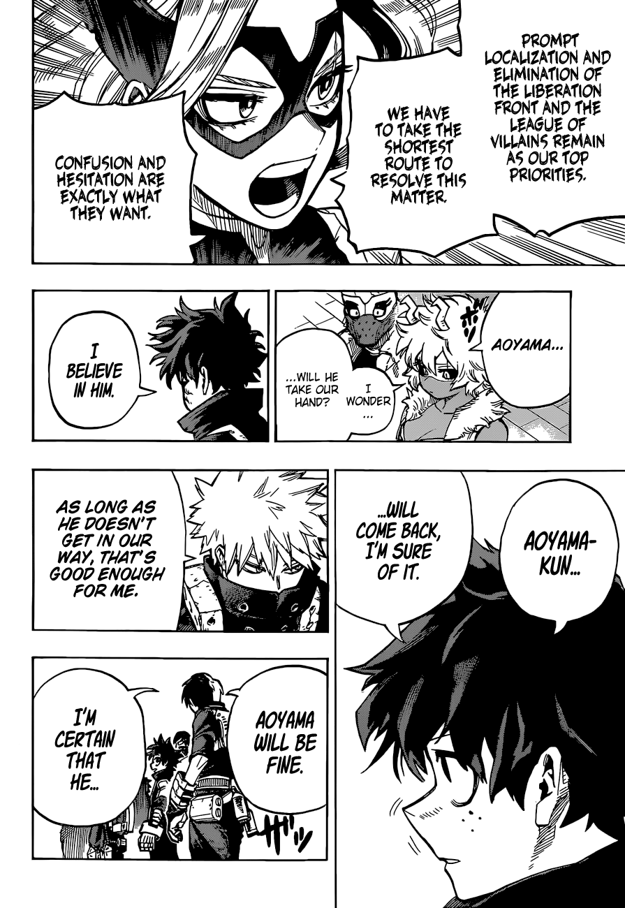Boku No Hero Academia chapter 339 - page 14