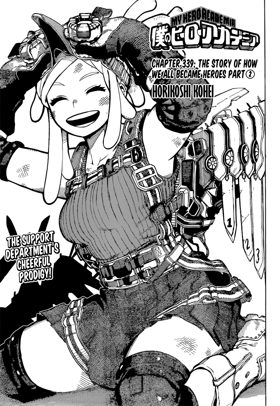 Boku No Hero Academia chapter 339 - page 3