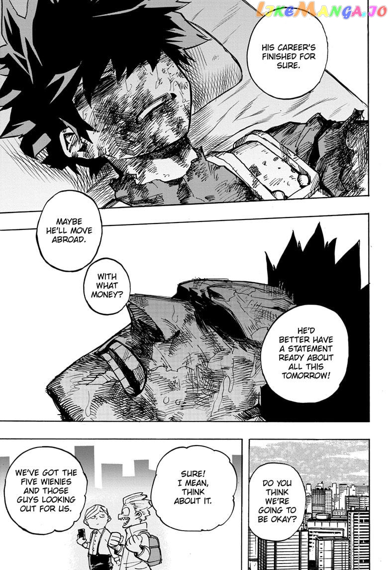 Boku No Hero Academia chapter 296 - page 17