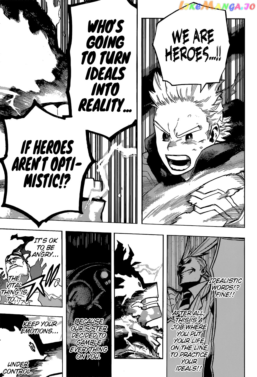 Boku No Hero Academia chapter 367 - page 16