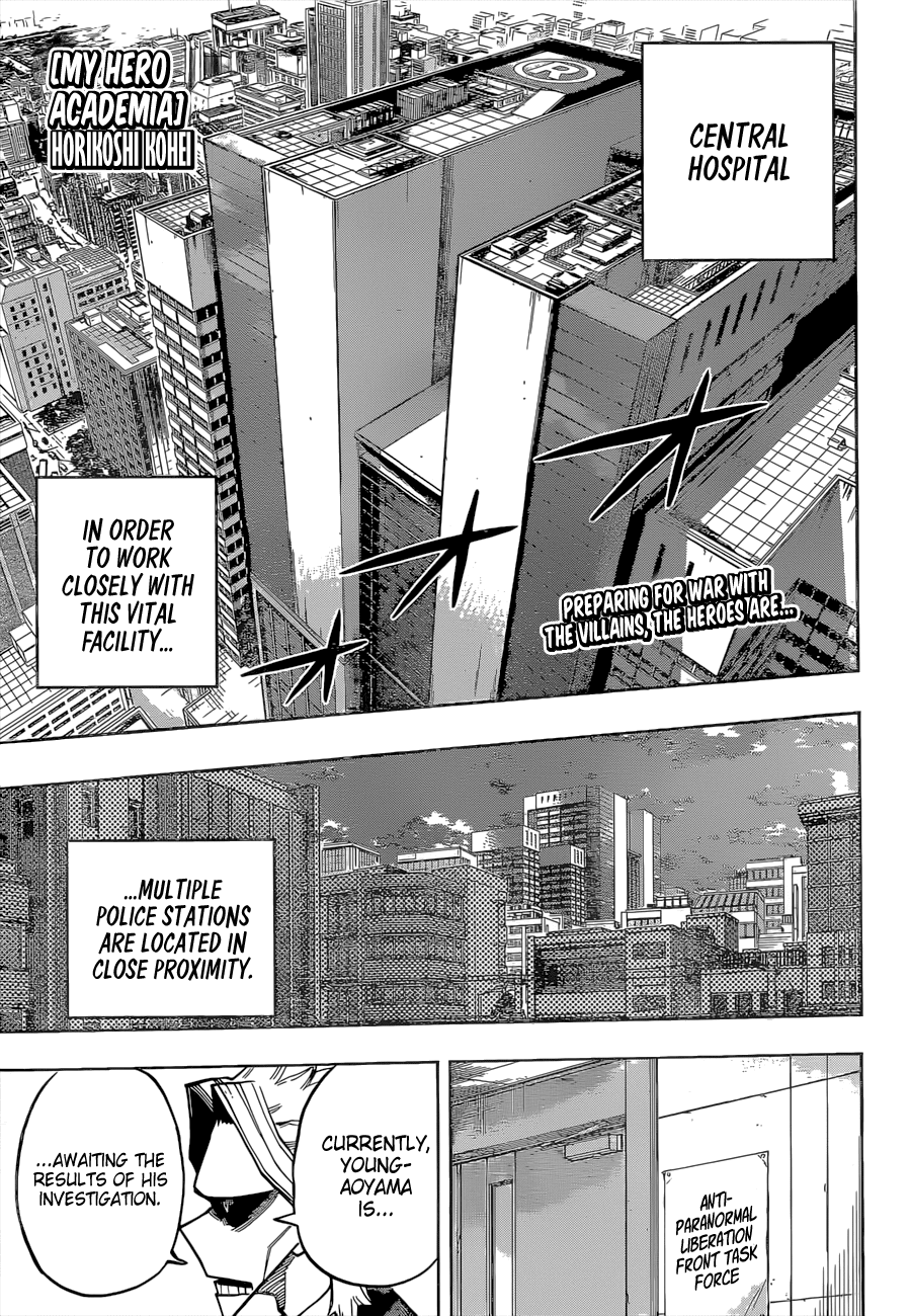 Boku No Hero Academia chapter 340 - page 1