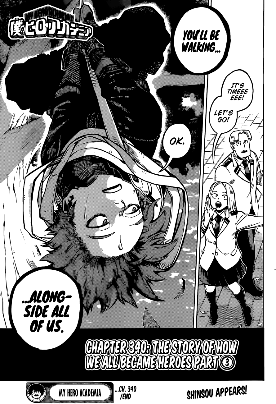 Boku No Hero Academia chapter 340 - page 16