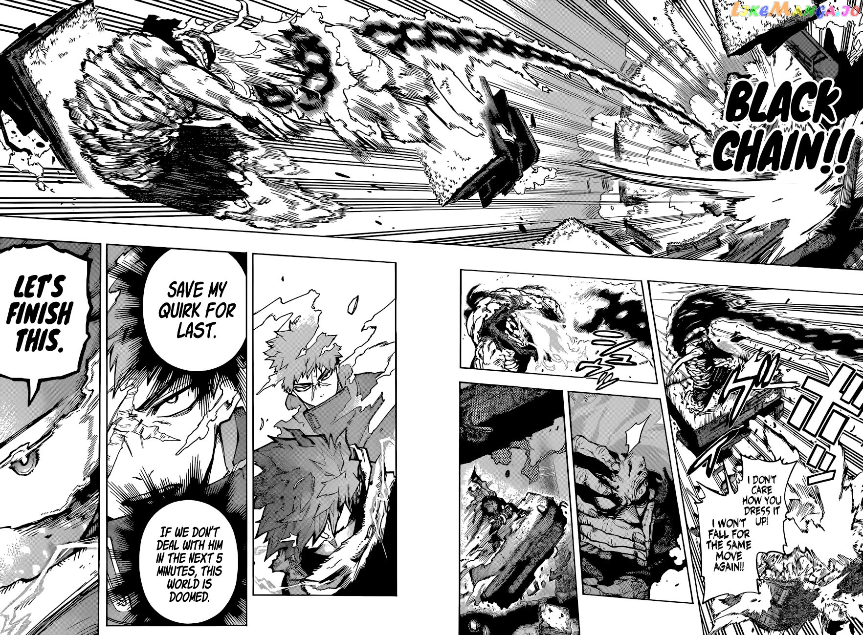 Boku No Hero Academia chapter 368 - page 10
