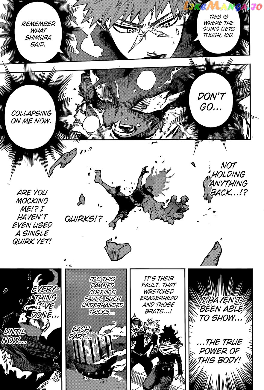 Boku No Hero Academia chapter 369 - page 14