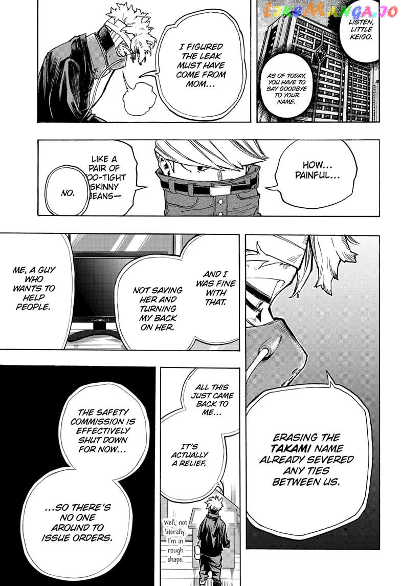 Boku No Hero Academia chapter 299 - page 15
