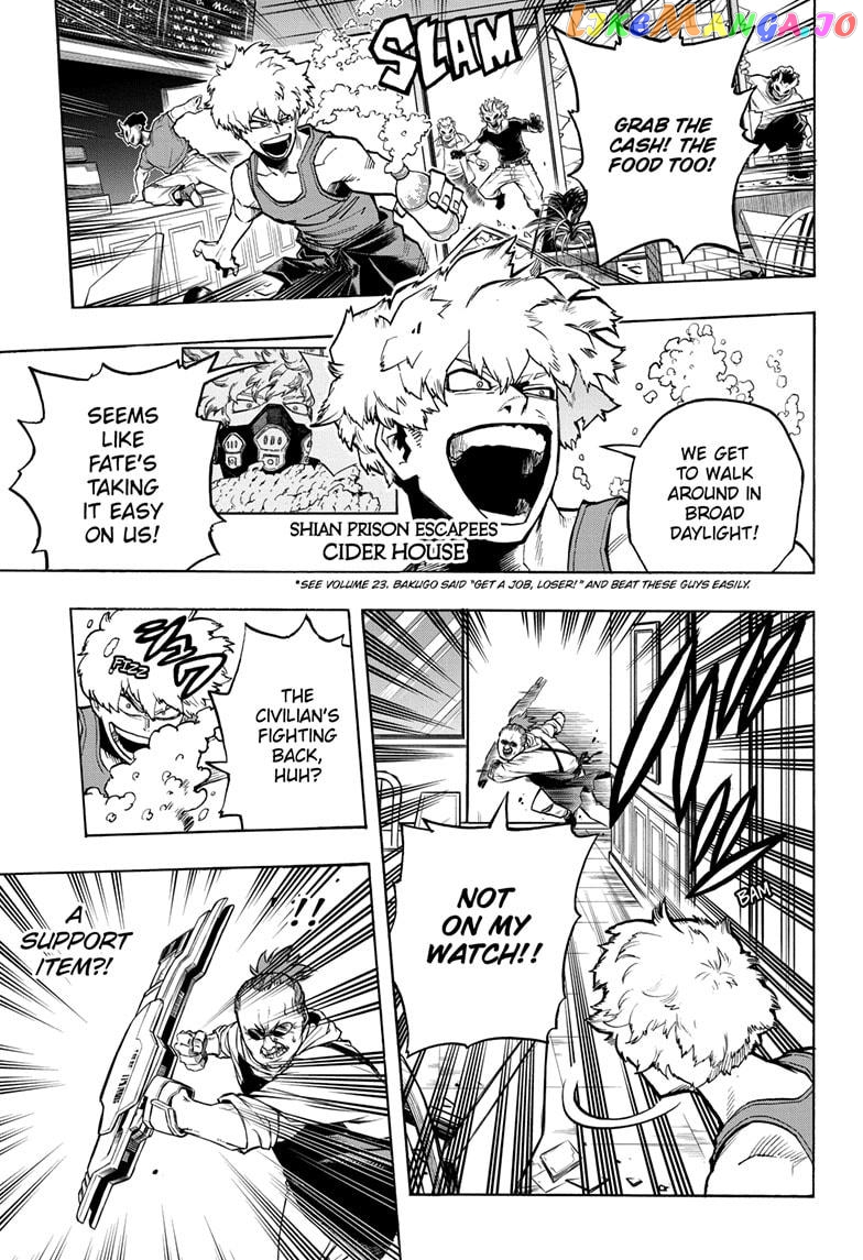 Boku No Hero Academia chapter 300 - page 3