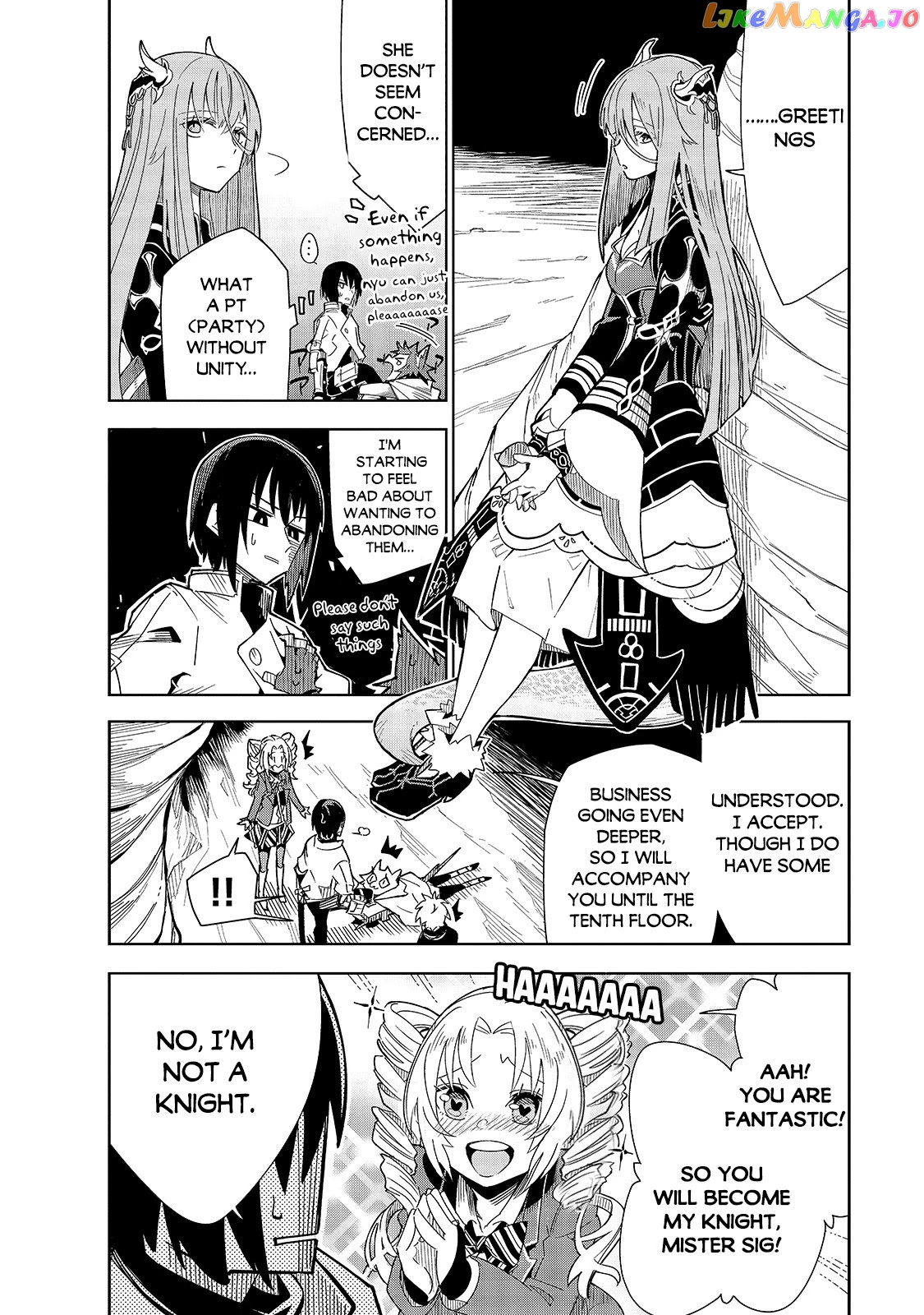 Isekai Meikyuu No Saishinbu O Mezasou chapter 18 - page 13