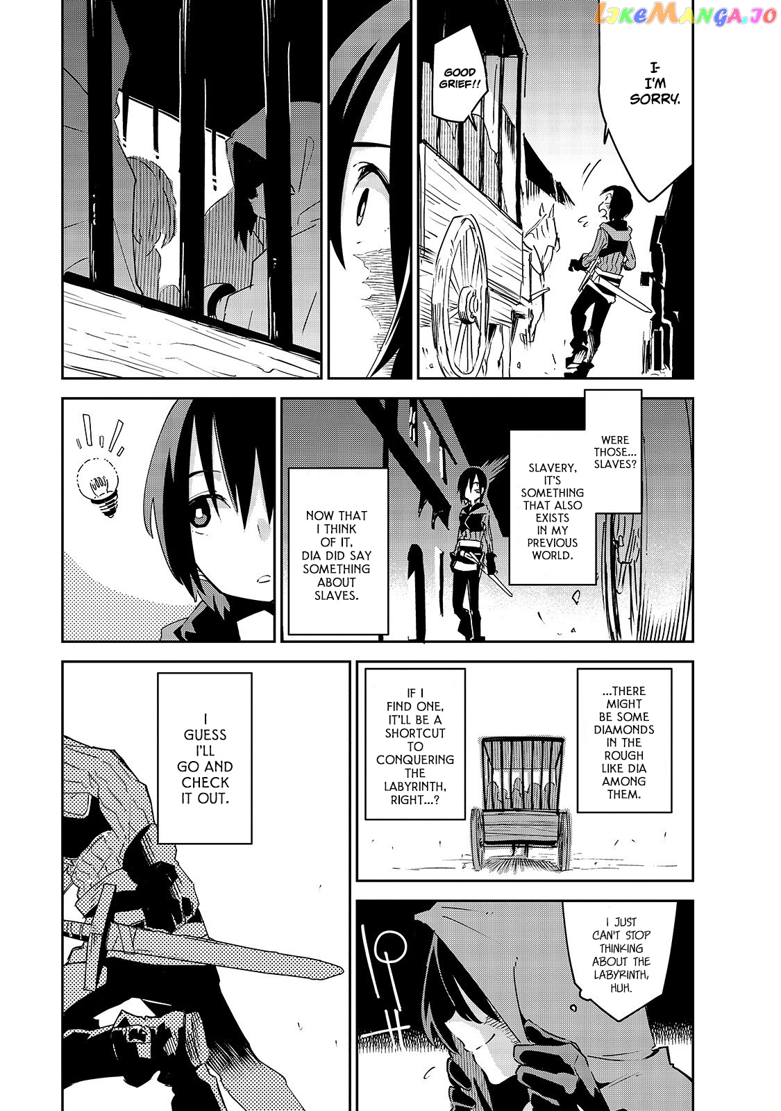 Isekai Meikyuu No Saishinbu O Mezasou chapter 7 - page 6