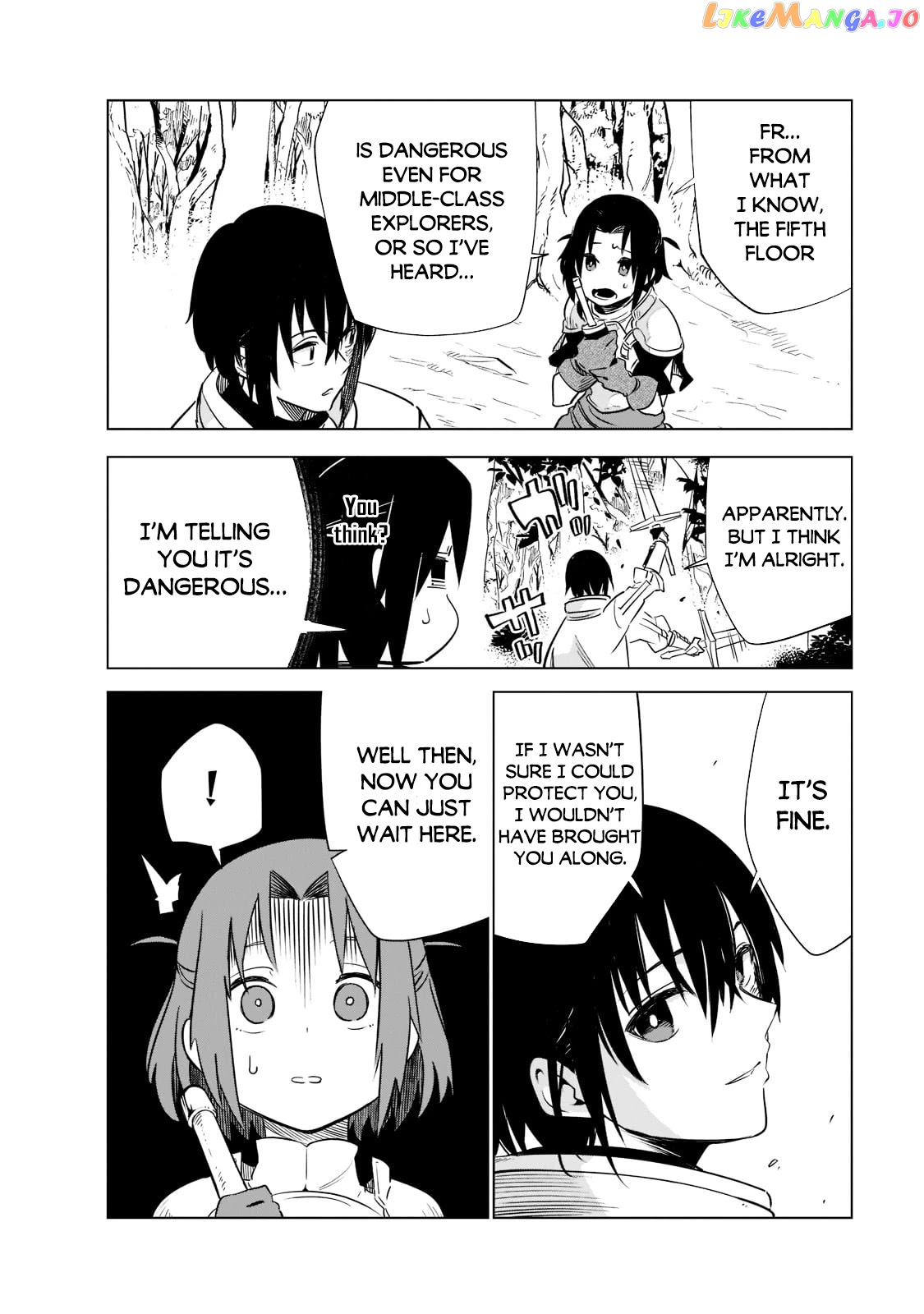Isekai Meikyuu No Saishinbu O Mezasou chapter 22.1 - page 7