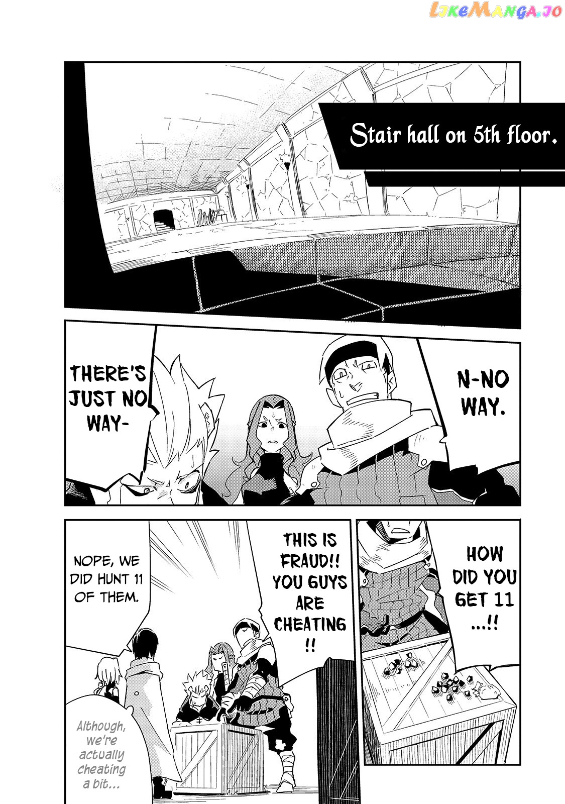 Isekai Meikyuu No Saishinbu O Mezasou chapter 8 - page 17
