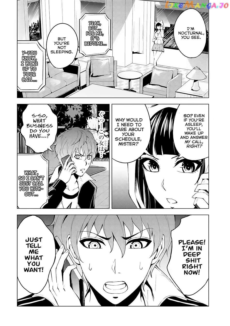 Ore No Genjitsu Wa Ren’ai Game Ka To Omottara Inochigake No Game Datta chapter 11.1 - page 4