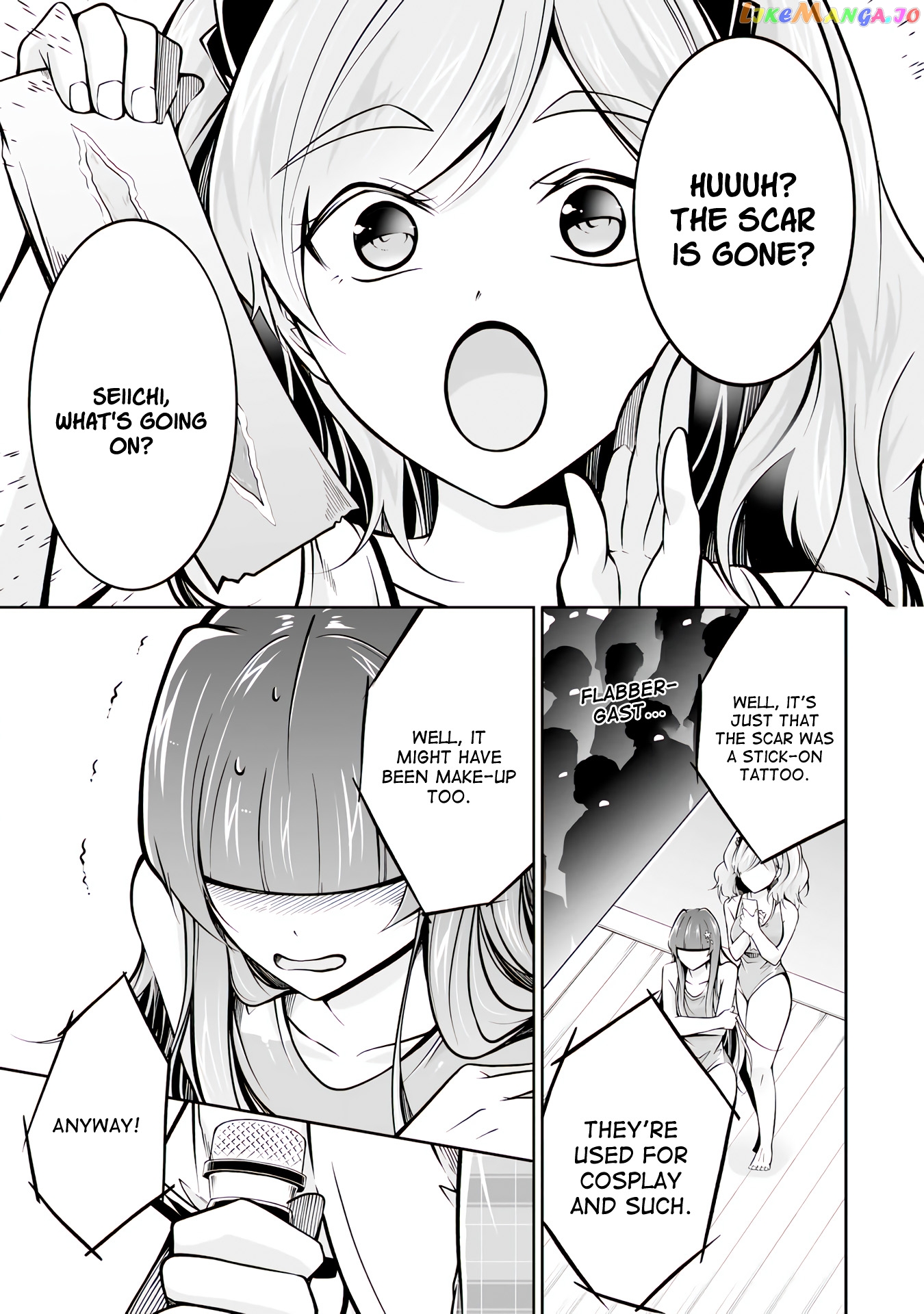 Real No Heroine Wa Irimasen! chapter 100 - page 3