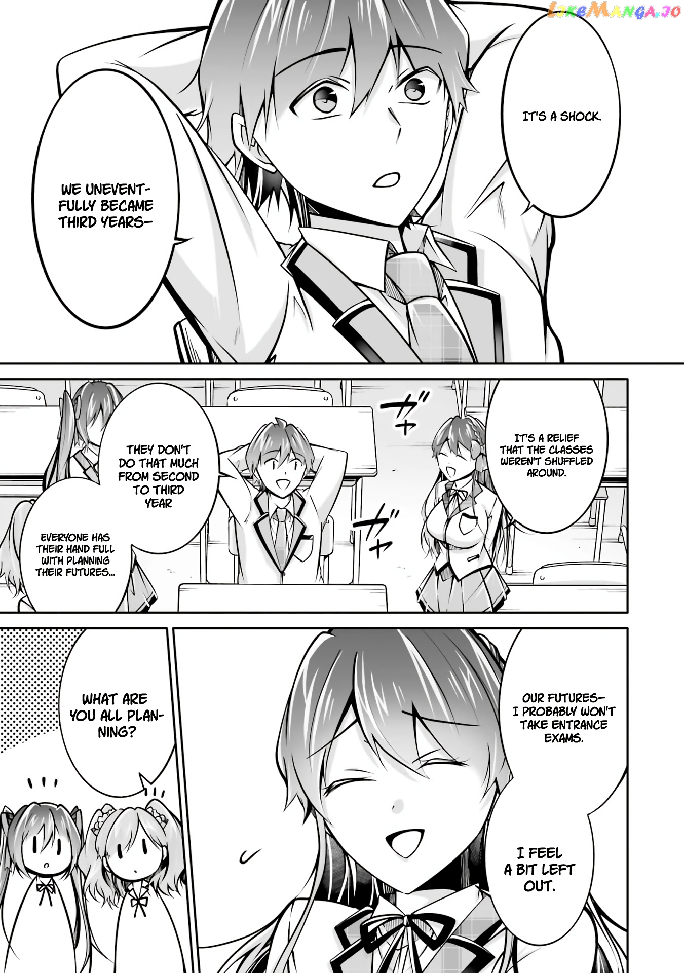 Real No Heroine Wa Irimasen! chapter 102 - page 18