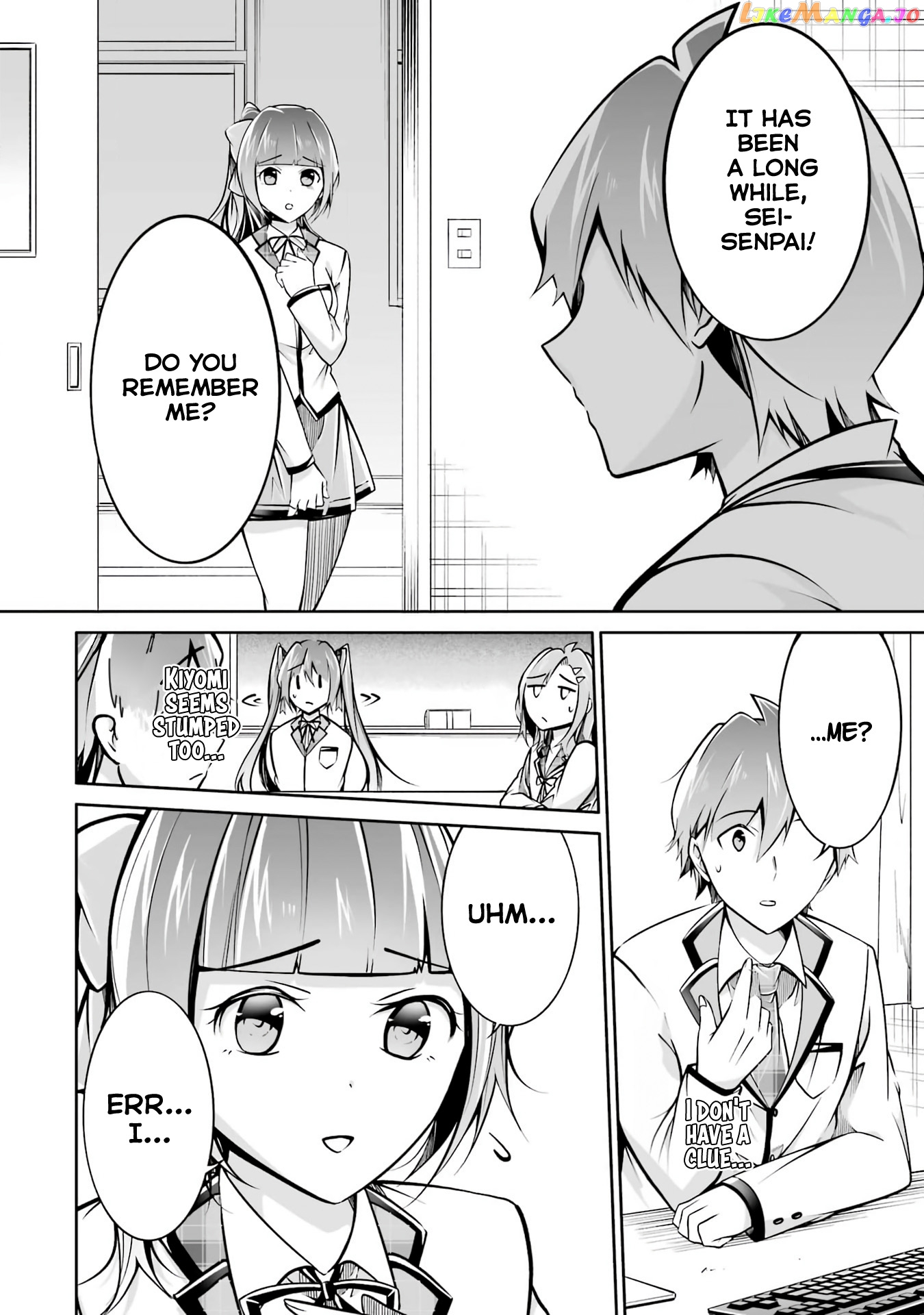 Real No Heroine Wa Irimasen! chapter 103 - page 2