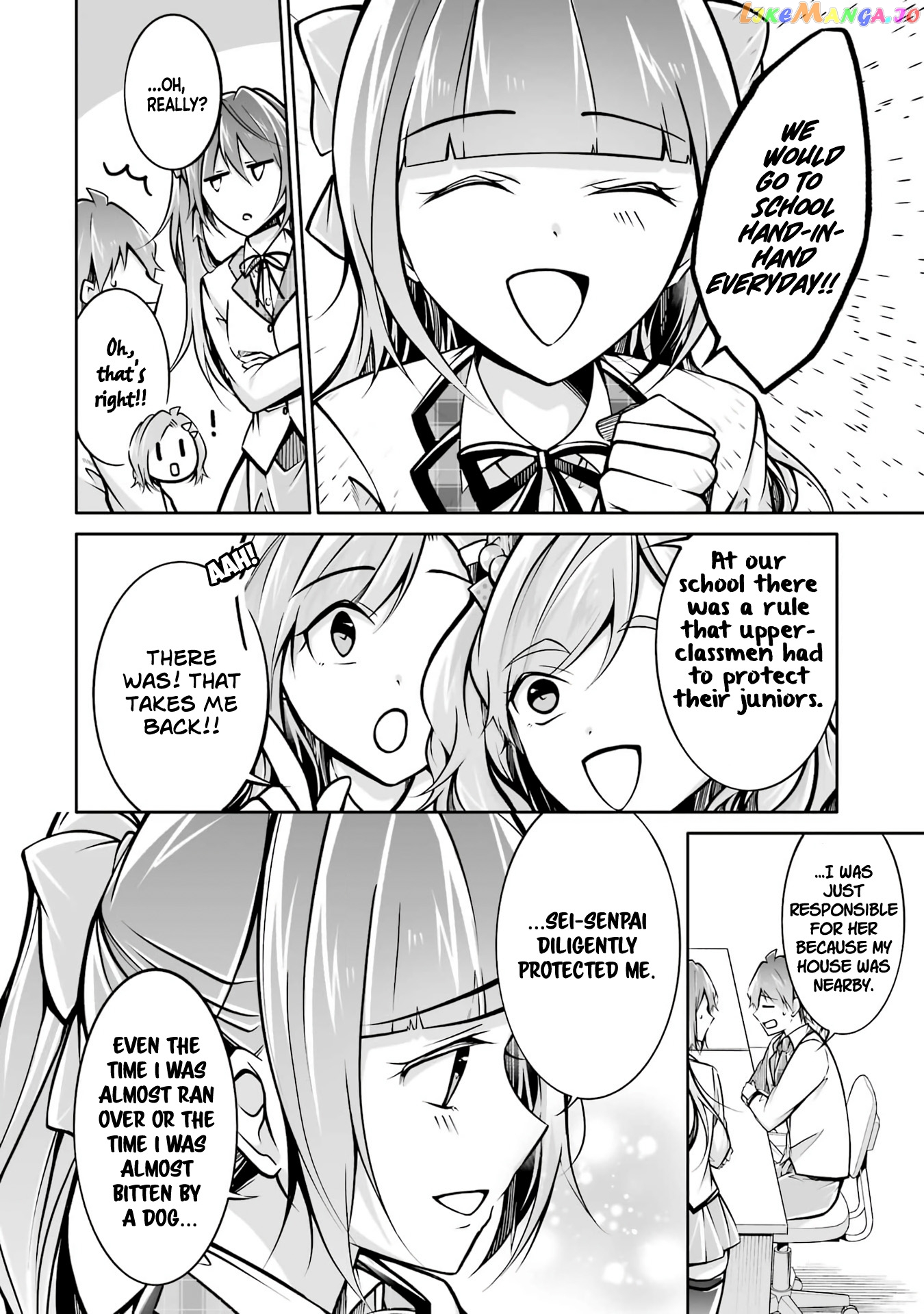 Real No Heroine Wa Irimasen! chapter 103 - page 8