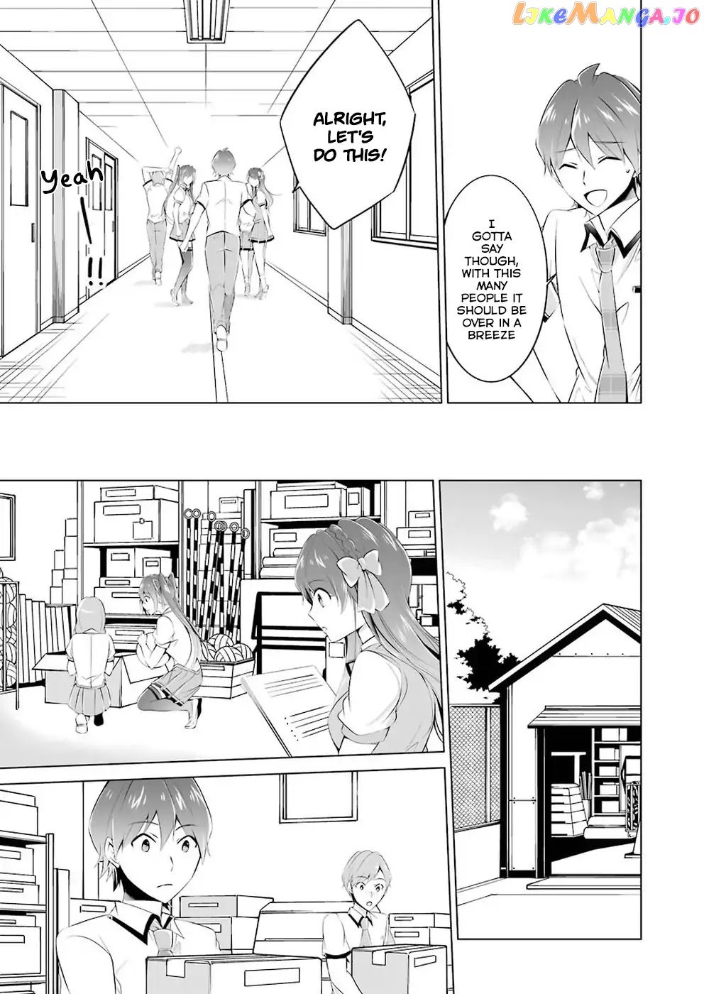 Real No Heroine Wa Irimasen! chapter 34 - page 10