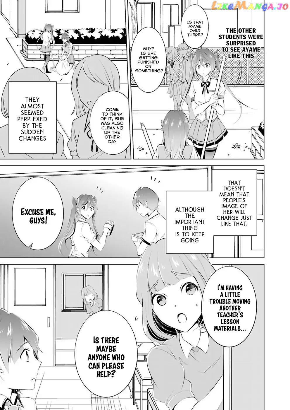 Real No Heroine Wa Irimasen! chapter 34 - page 12