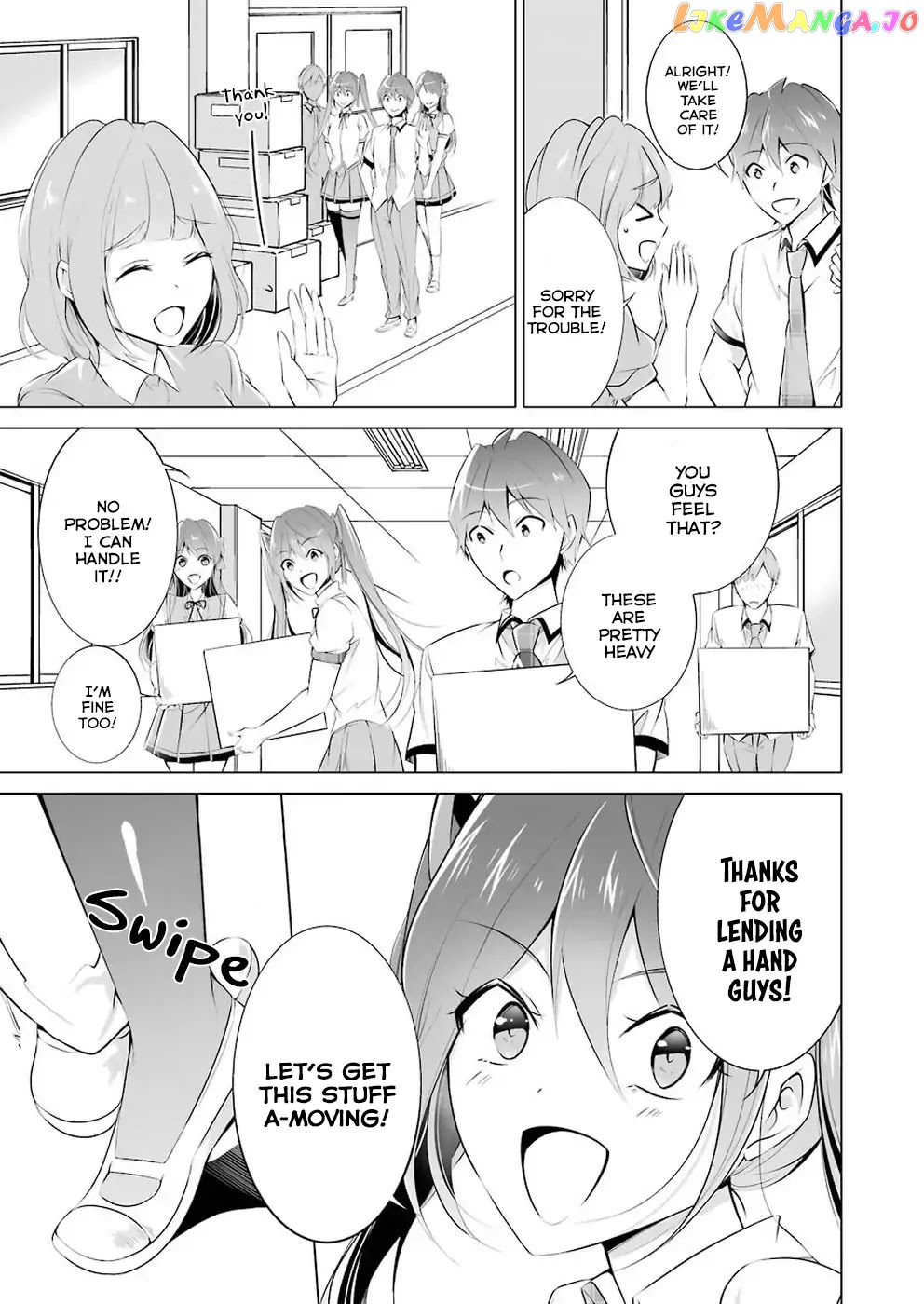 Real No Heroine Wa Irimasen! chapter 34 - page 14