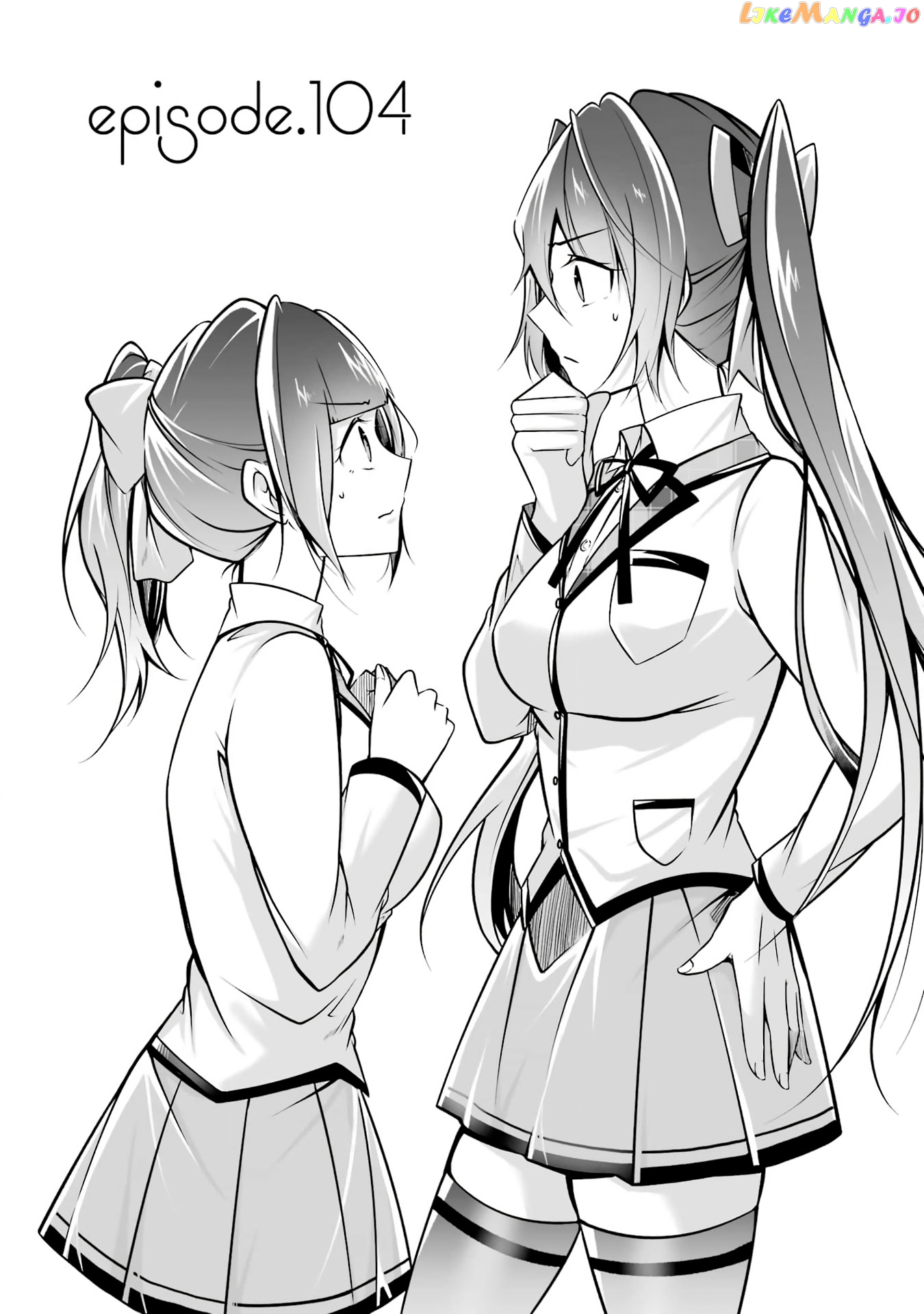 Real No Heroine Wa Irimasen! chapter 104 - page 2