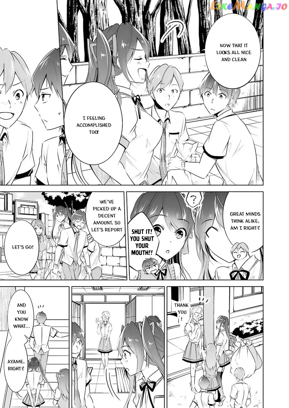 Real No Heroine Wa Irimasen! chapter 35 - page 4