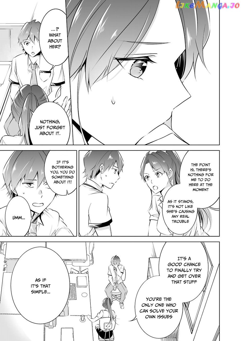 Real No Heroine Wa Irimasen! chapter 36 - page 10