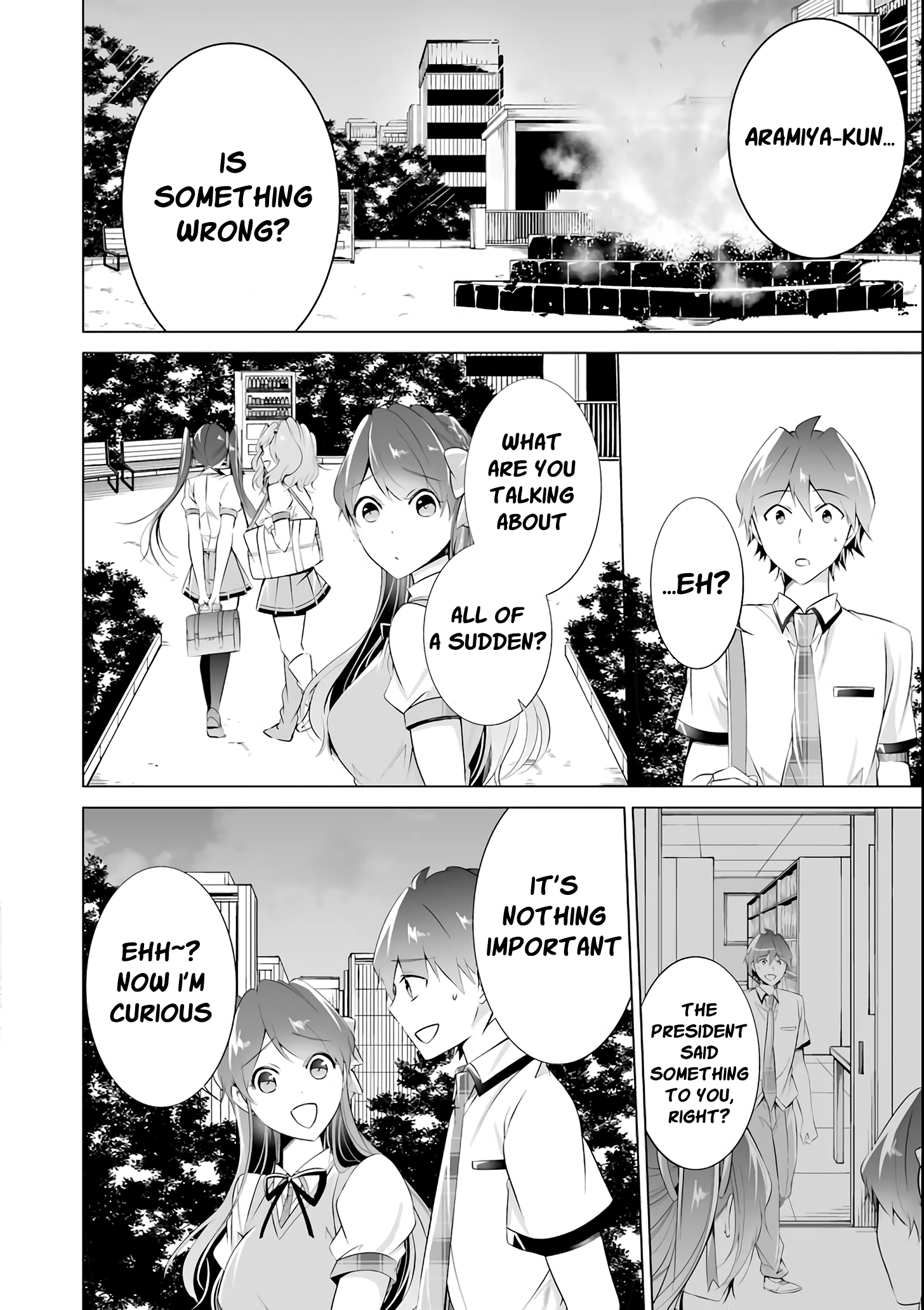 Real No Heroine Wa Irimasen! chapter 44 - page 3