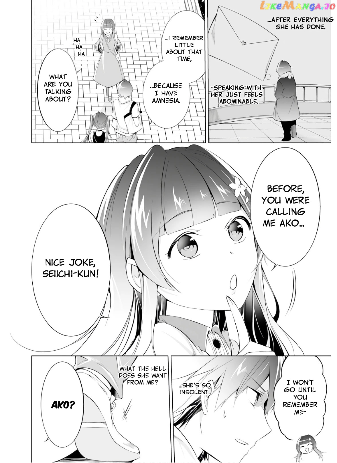 Real No Heroine Wa Irimasen! chapter 62 - page 8