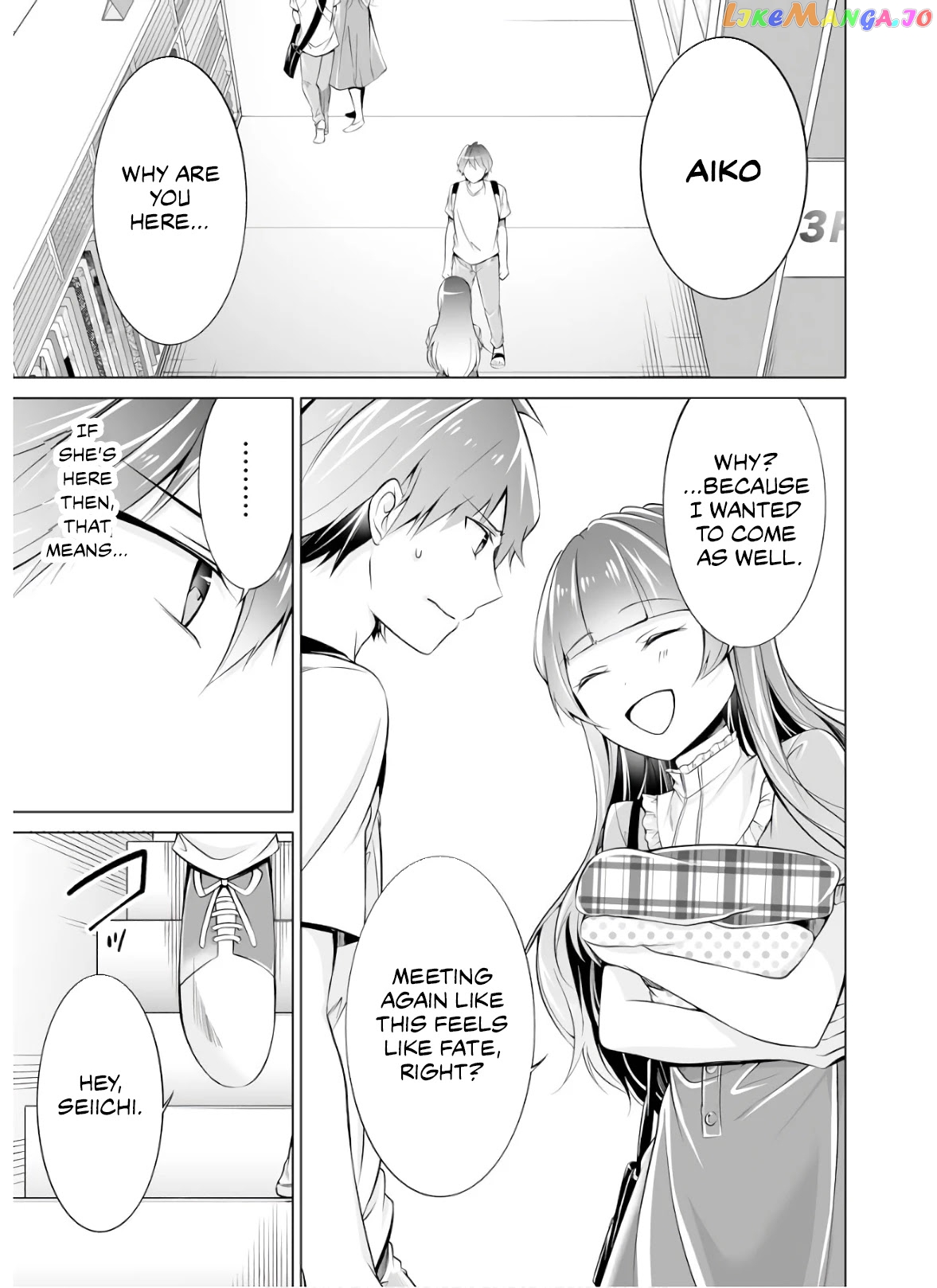 Real No Heroine Wa Irimasen! chapter 64 - page 8