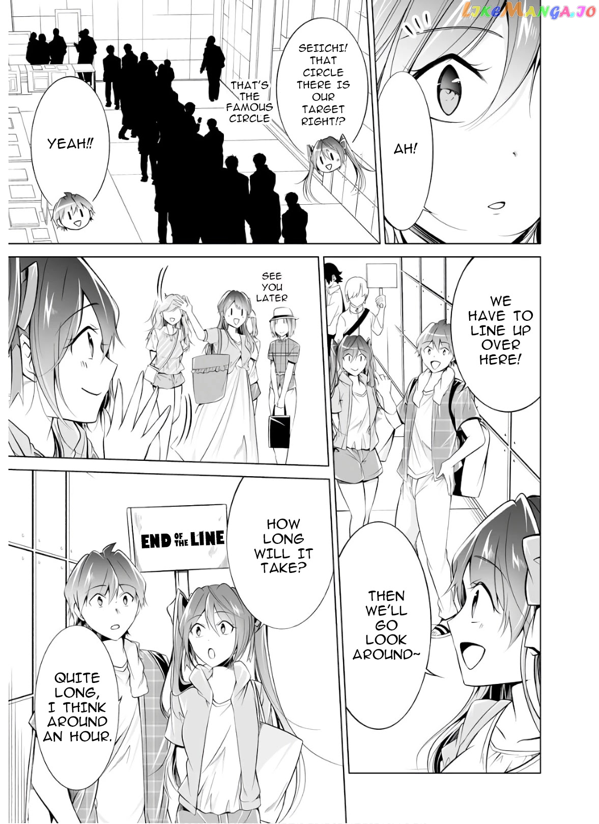 Real No Heroine Wa Irimasen! chapter 65 - page 8