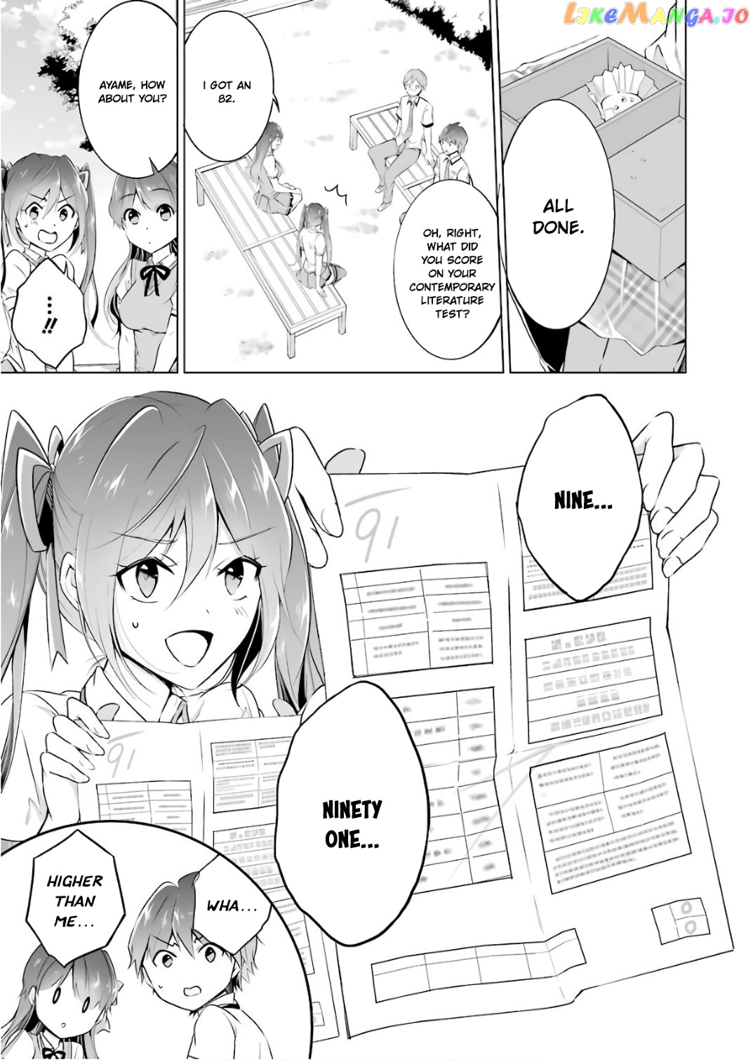 Real No Heroine Wa Irimasen! chapter 28 - page 4