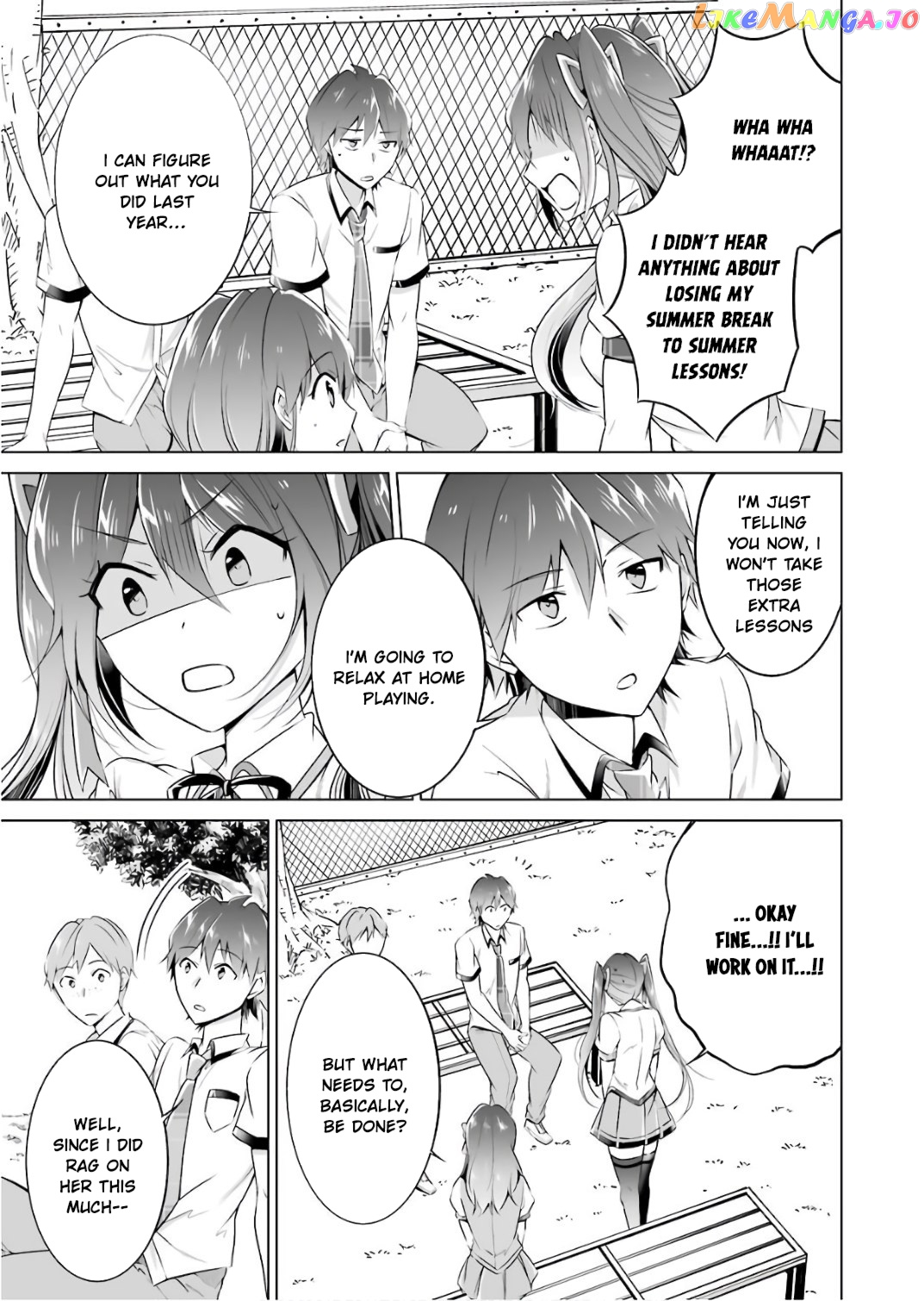 Real No Heroine Wa Irimasen! chapter 28 - page 8