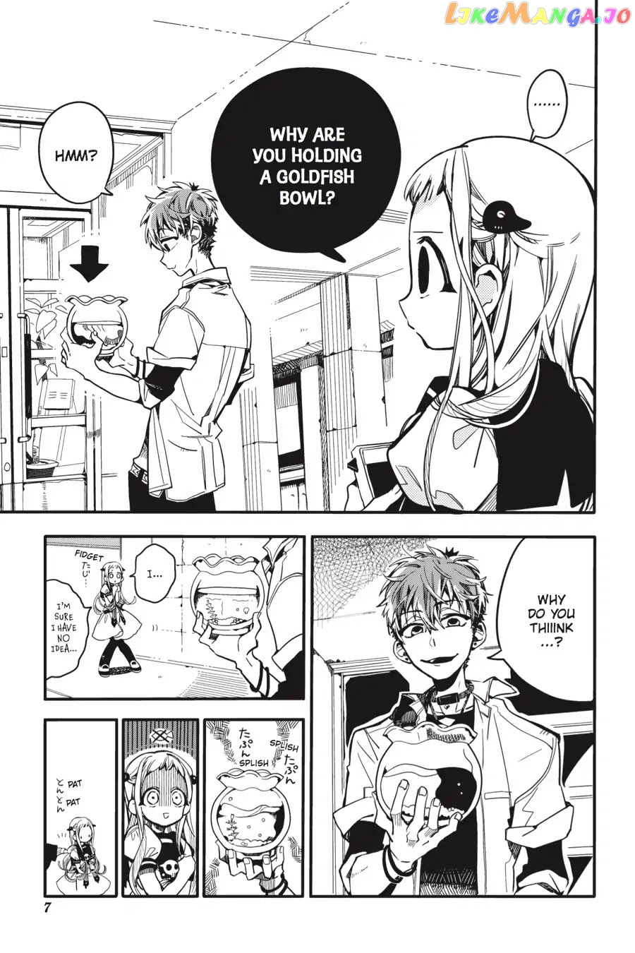 Jibaku Shounen Hanako-Kun chapter 21 - page 8