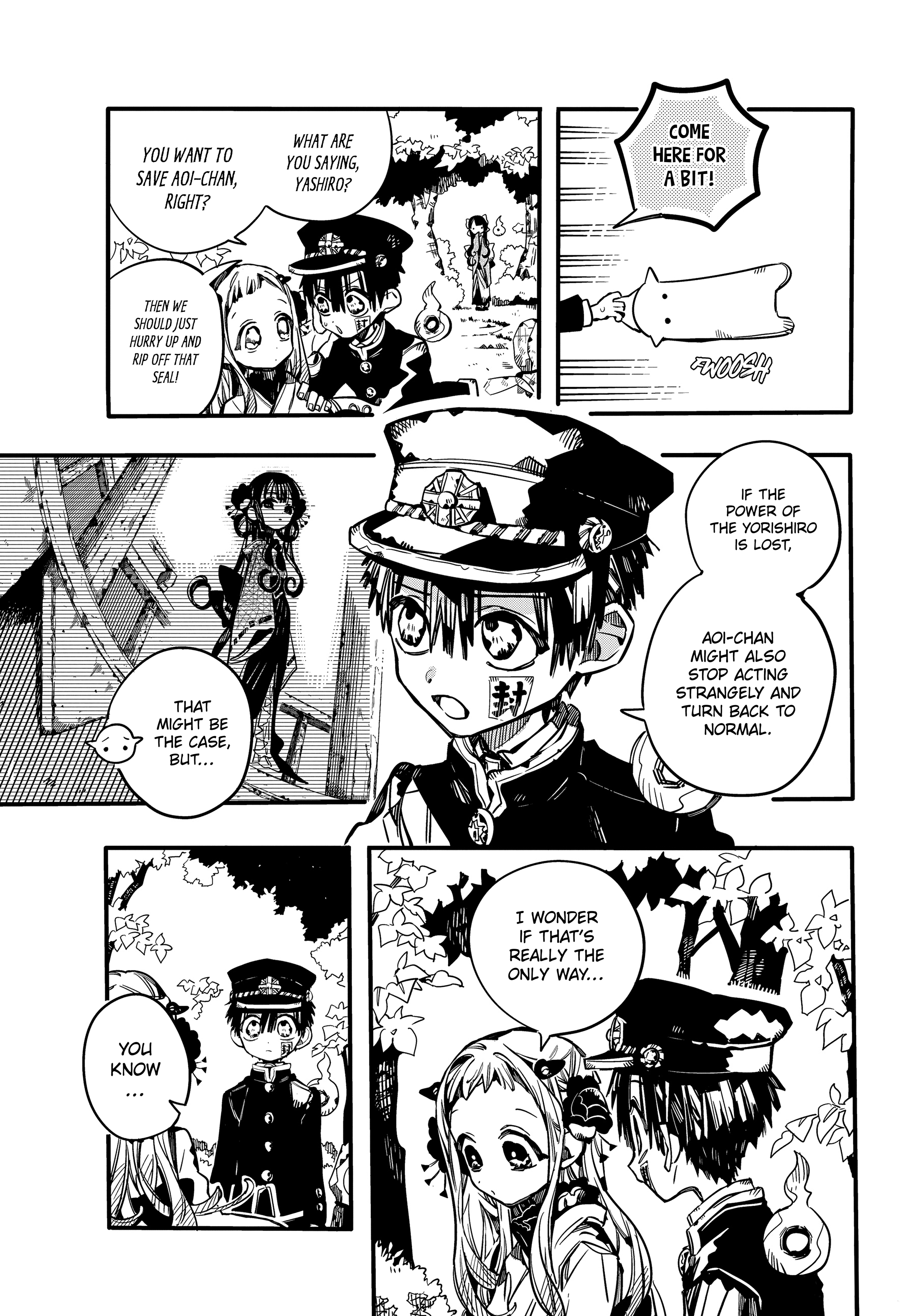 Jibaku Shounen Hanako-Kun chapter 68 - page 18