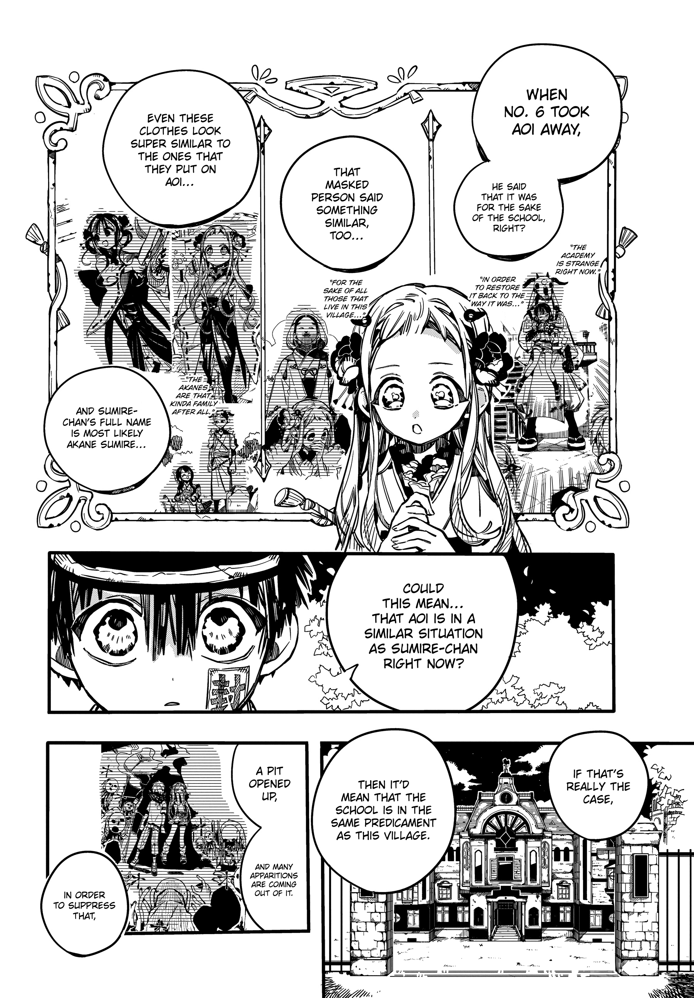 Jibaku Shounen Hanako-Kun chapter 68 - page 19