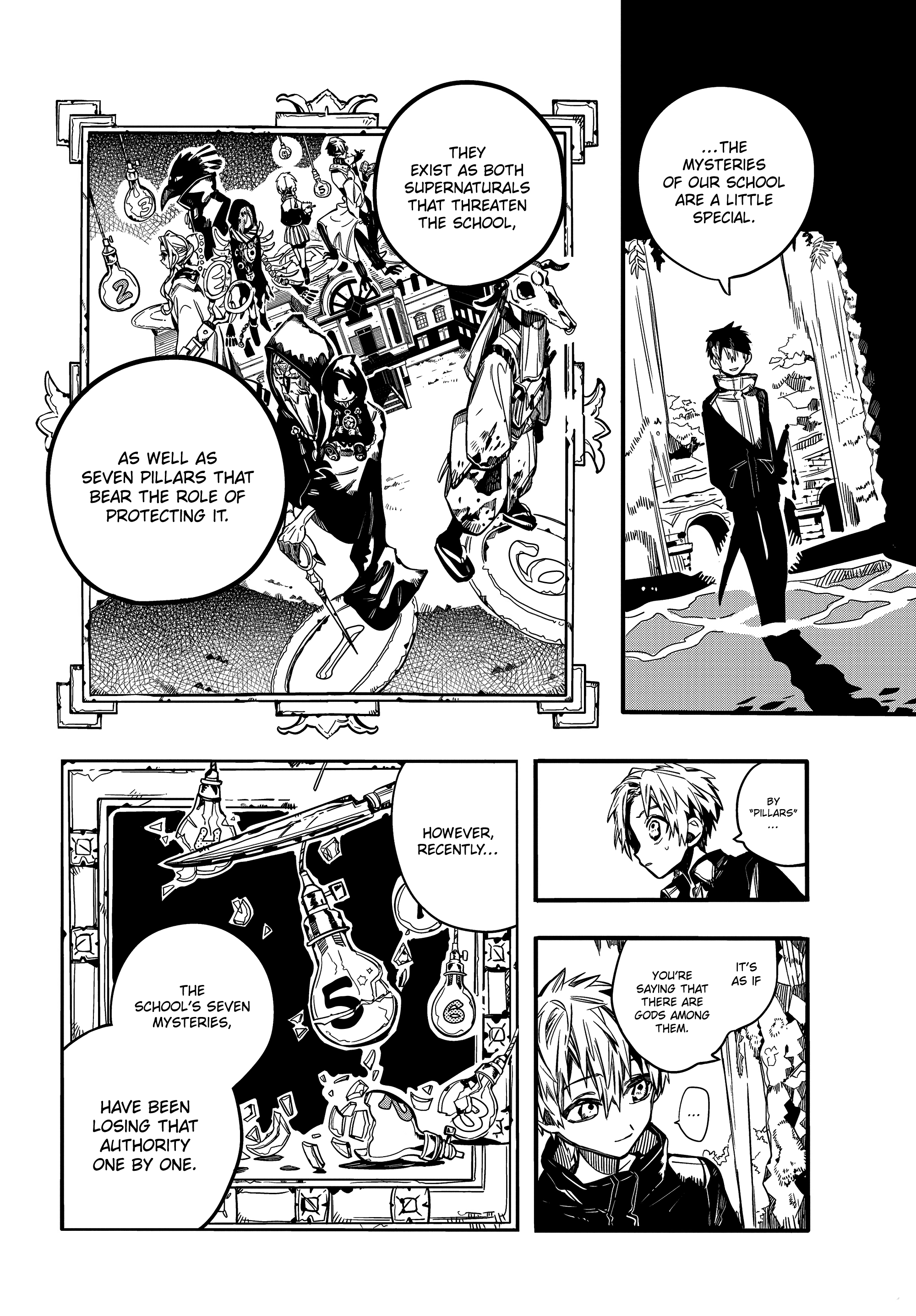 Jibaku Shounen Hanako-Kun chapter 70 - page 14