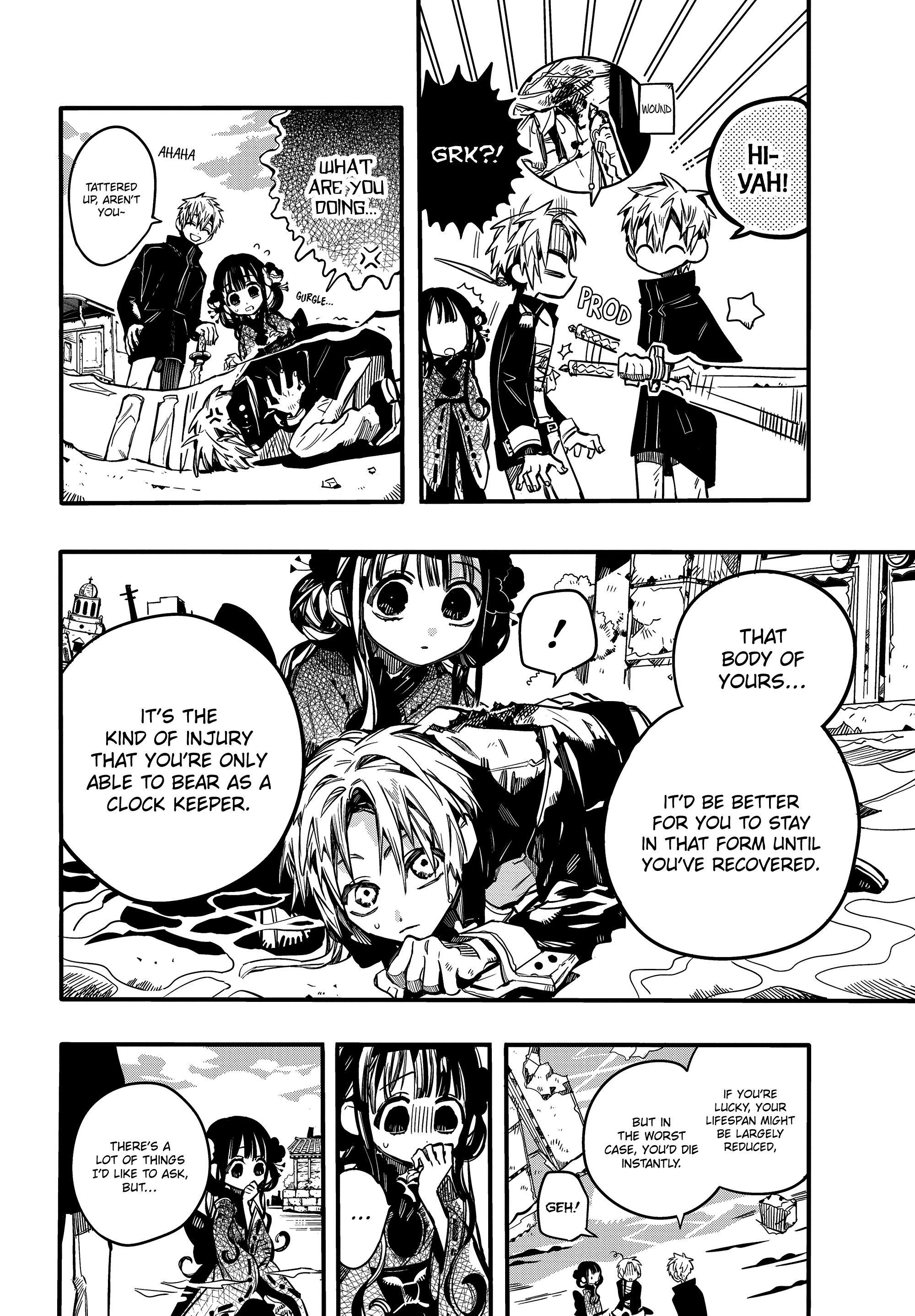 Jibaku Shounen Hanako-Kun chapter 70 - page 6
