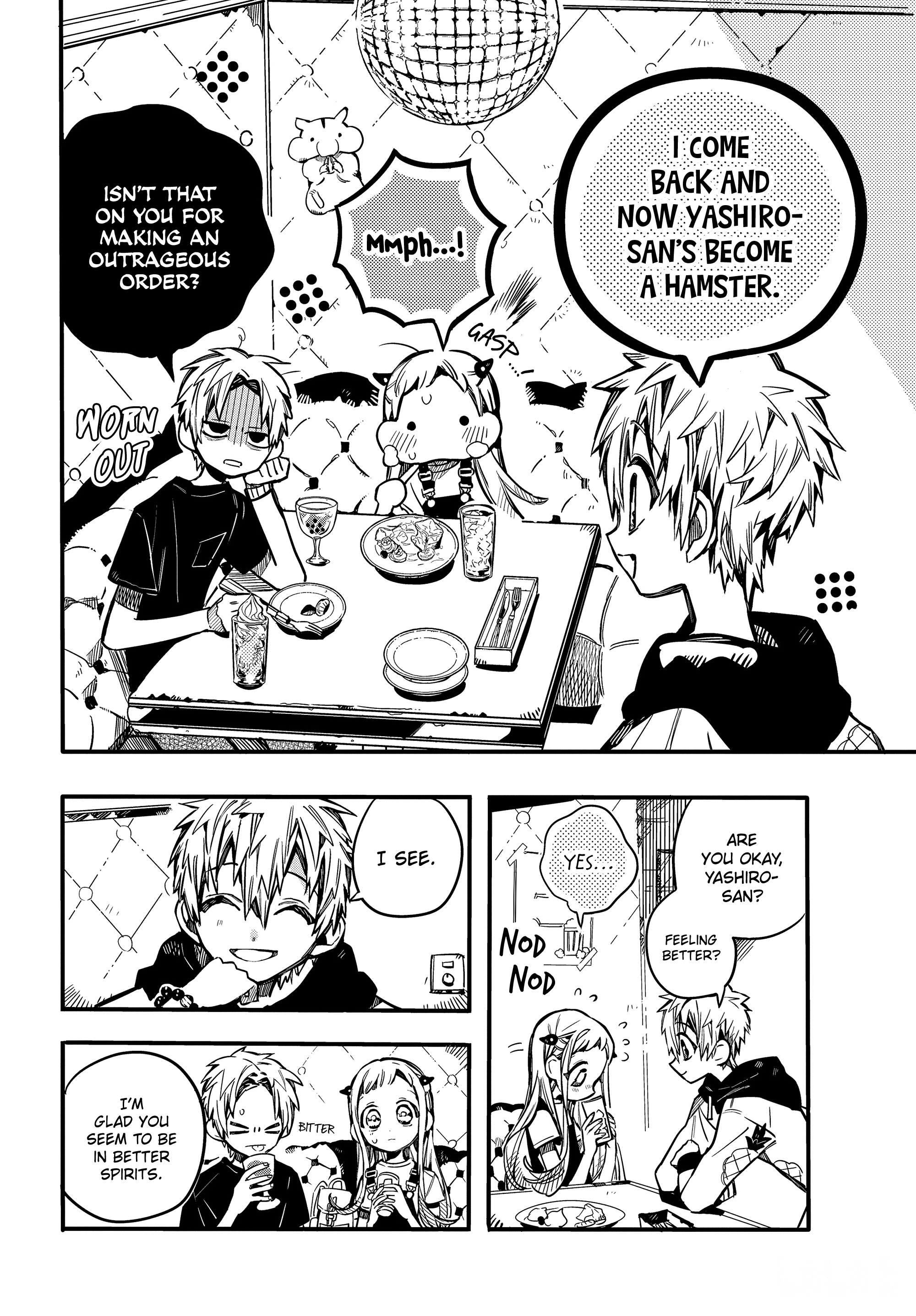 Jibaku Shounen Hanako-Kun chapter 72 - page 34