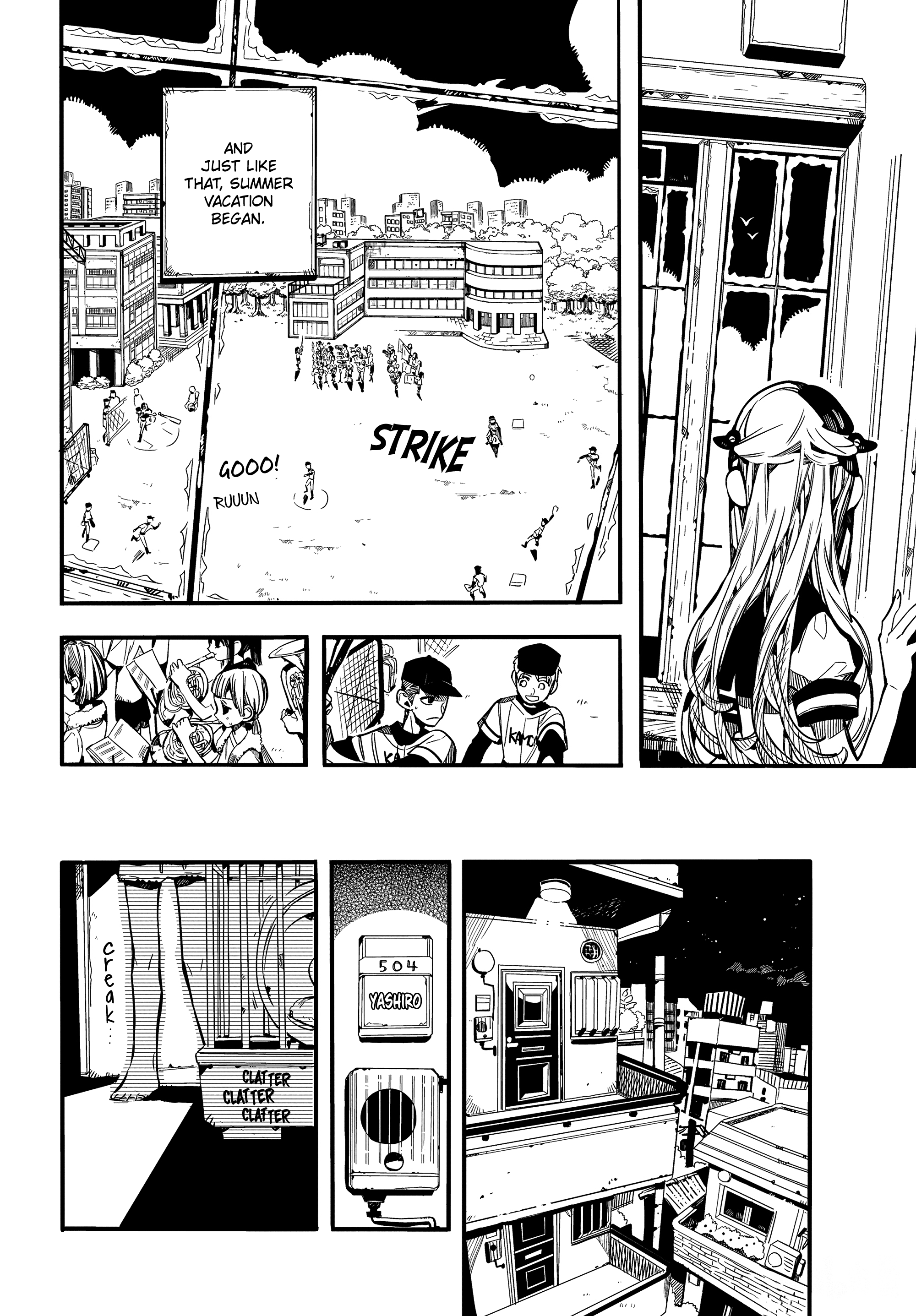 Jibaku Shounen Hanako-Kun chapter 72 - page 8
