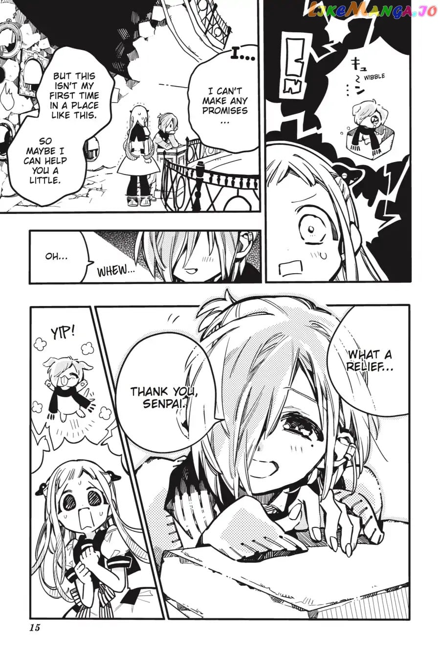 Jibaku Shounen Hanako-Kun chapter 31 - page 16